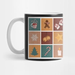 Happy Christmas pattern Mug